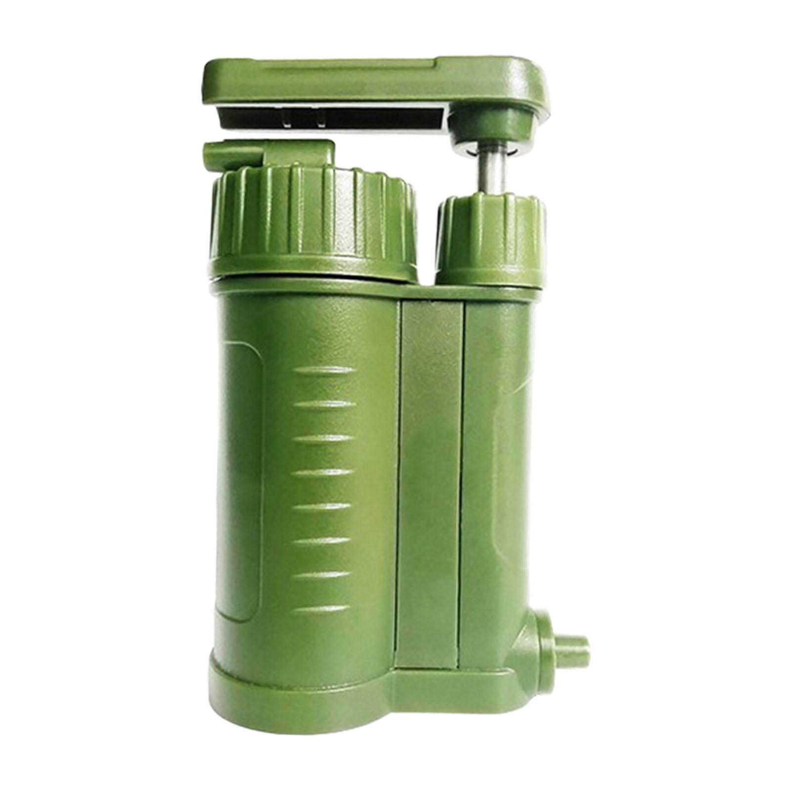 GARENDE Portable Water Filter Pump Water Purifier for Backpacking Emergency Survival