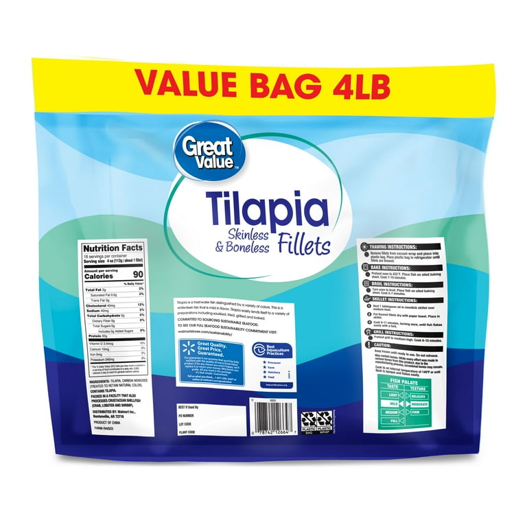 Frozen Tilapia Fillets Nutrition Facts informacionpublica.svet.gob.gt