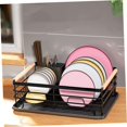 thumbnail image 2 of YANGLI Dish Drainer Rack, Kitchen Sink Drainer for Dishes with Bowl Holder and Cutlery Organizer, 2 of 7