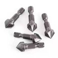 thumbnail image 5 of RANMEI Six Flute Hex Shank Chamfer Deburr Countersink Tool For For Woodworking And Soft Metals With Properly Seated Screw Heads, 5 of 9