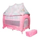thumbnail image 1 of CUNA CORRAL PARA BEBE ANGELIN NONI CON CAMBIADOR, VIBRADOR Y MOSQUITERO ROSA, 1 of 5
