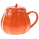 thumbnail image 1 of taza creativa de cerámica con forma de calabaza, para café, leche, agua de Halloween, para el hogar y la oficina (naranja)., 1 of 7