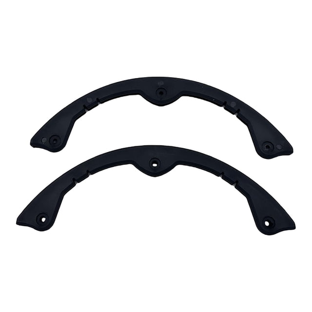 harper 2 Pieces Skateboard Deck Guards Protector Edge Cover Nose Guard Shock Absorbing M