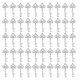 thumbnail image 1 of Abridor de botellas con llave de esqueleto de 50 piezas con tarjetas de etiqueta Bolsa transparente para favores de fiesta de boda Navidad Vhermosa Vinos y Licores, 1 of 5