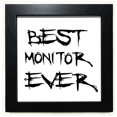thumbnail image 1 of Meilleur Moniter Jamais Graduation Saison Noir Carré Cadre Photo Mur Table, 1 of 3