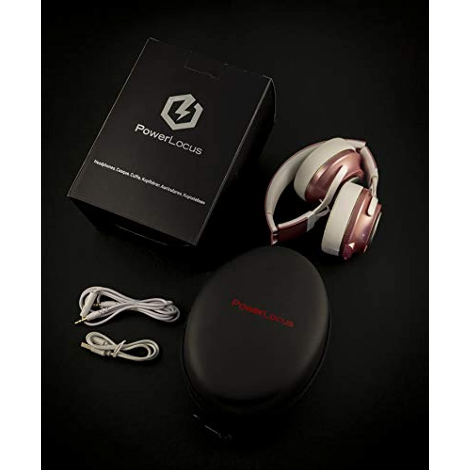 PowerLocus P3 Bluetooth Headphones Over 