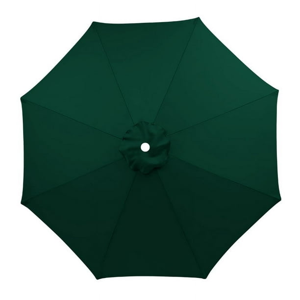 Sombrilla de jardín para exterior, superficie de sombrilla, sombrilla de poliéster, tela de repuesto, protección solar, tela a prueba de lluvia, superficie de tela de sombrilla de pilar