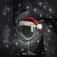 thumbnail image 7 of Craaazy Women's Casual Christmas Shirts Solid Color V-neck Pullover Top Gifts, 7 of 7