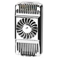 thumbnail image 1 of Enfriador de teléfono móvil, radiador para celular, diseño extensible para teléfonos de 4.5 a 6.5 pulgadas, soporte de enfriamiento de teléfono semiconductor con ventilador silencioso para ver, 1 of 6