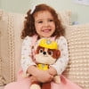thumbnail image 3 of GUND PAW Patrol Official Rubble Take Along Buddy Plush Toy, Premium Stuffed Animal for Ages 1 & Up, Yellow/Brown, 13”, 3 of 8