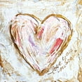thumbnail image 3 of Kissell, Mackenzie 20x20 Black Modern Framed Museum Art Print Titled - Love You More Heart II, 3 of 5