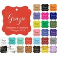 thumbnail image 2 of Darling Souvenir Wedding Favor Tag Grazie Wedding Thank You Gift Custom Hang Tags-White-50 Tags, 2 of 4