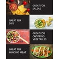 thumbnail image 4 of EUROSTAR EC500B 1.5-Cup One Touch Electric Mini Food Chopper, Black, 4 of 5