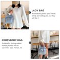 thumbnail image 3 of 1pc Bolso de hombro para mujer Bolso bandolera de moda Bolsa de almacenamiento de gran capacidad, 3 of 6