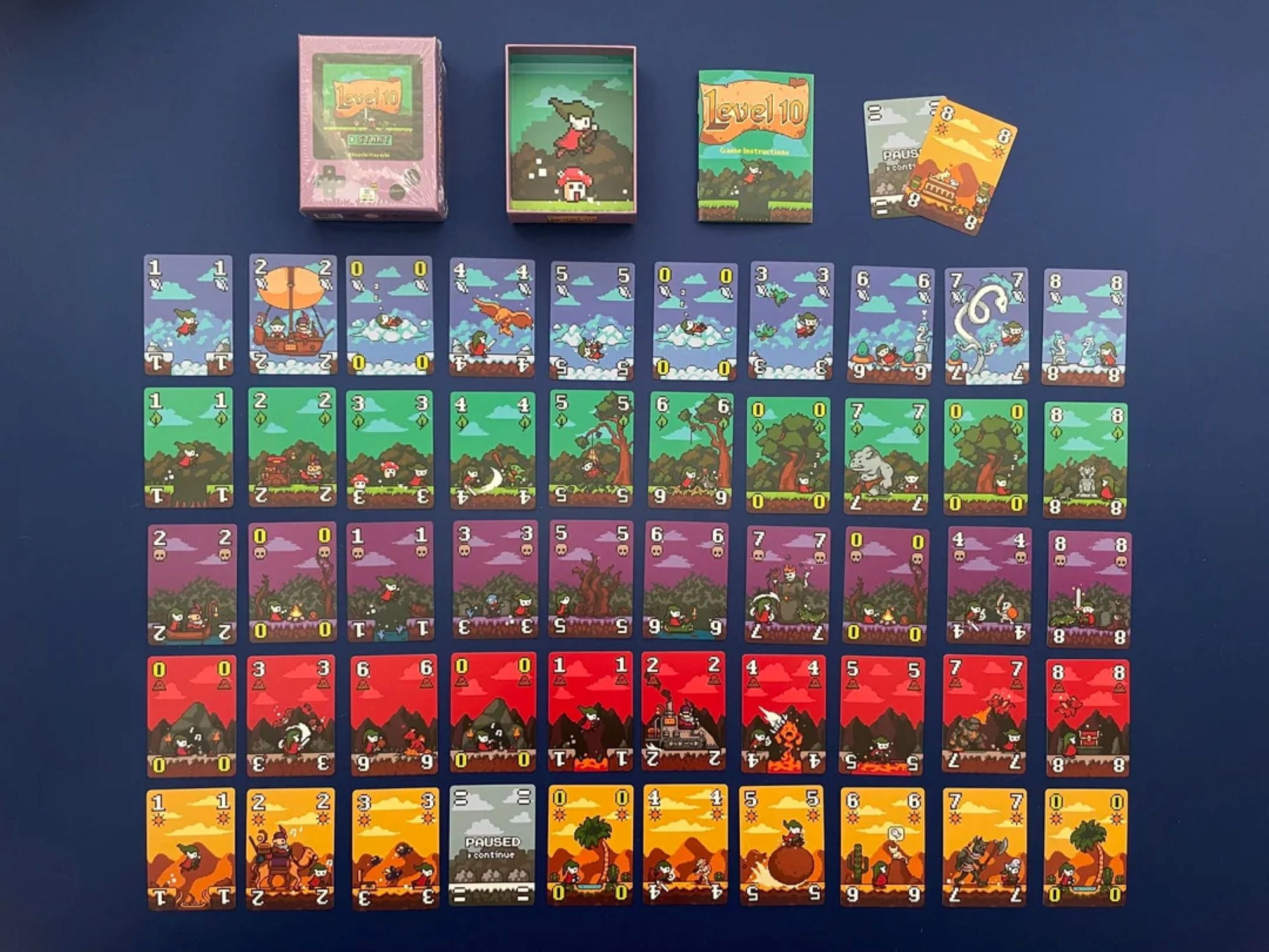 Level 10 Cooperative Card Game for Kids, Features Izzy Adventure, Ages 8 and Up from Asmodee