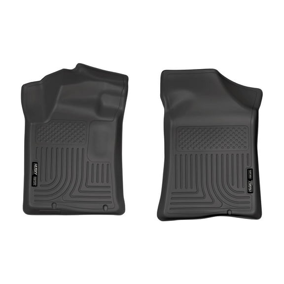 Husky Weatherbeater Floor Mats Fit 2013-2018 Nissan Altima Built After 11/2012 Front Black 2 Pc