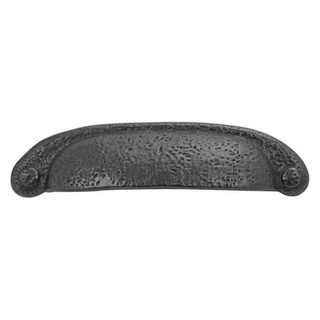 Rustic Antique Pull - Hickory Hardware Refined Rustic Cup Pull