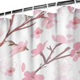 thumbnail image 4 of Waterproof Pioneer Shower Curtain 36x72 Inch Polyester Unique Colorful Floral Shower Curtain for Bathroom Hotel Home Decor with 7 Plastic Hooks, 4 of 5