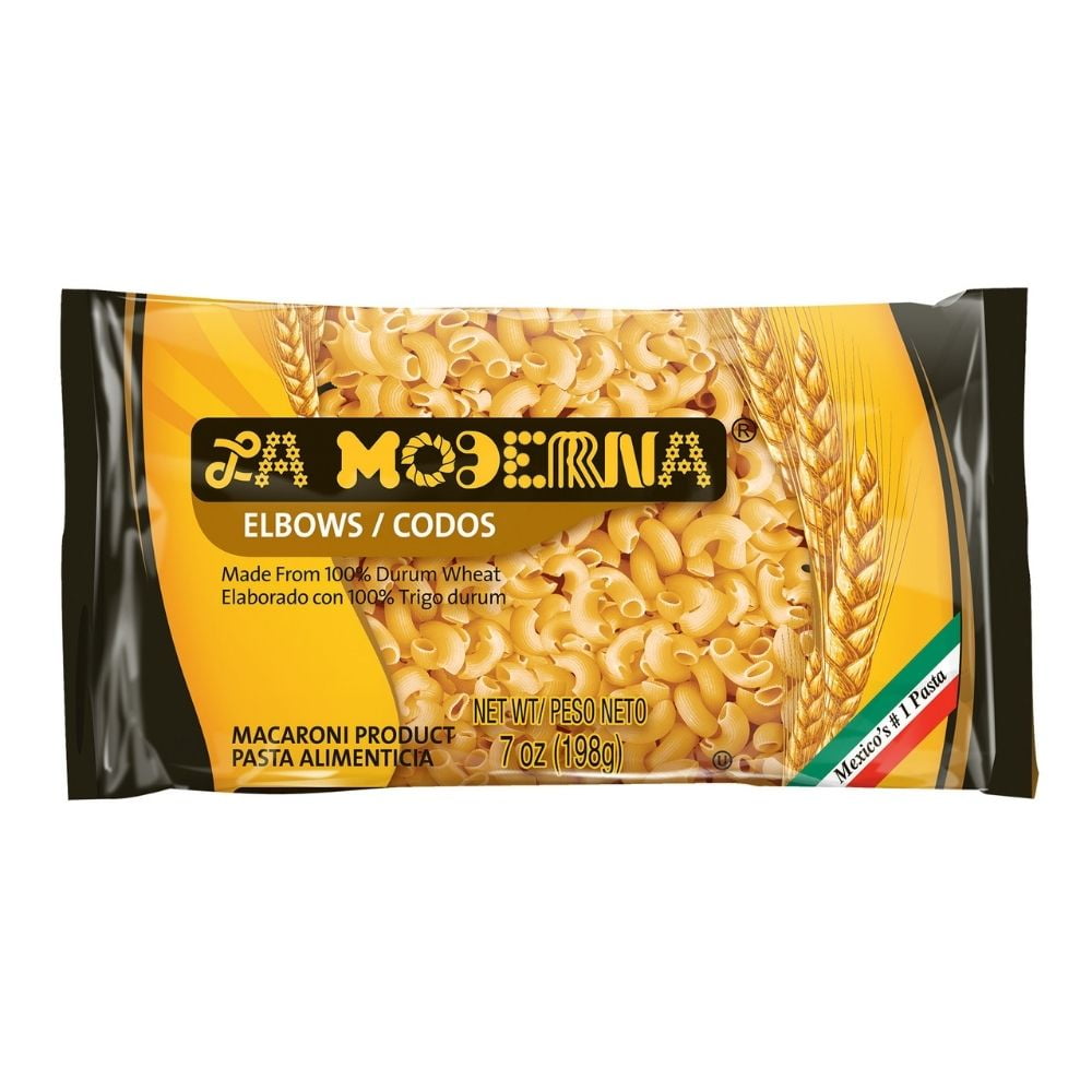La Moderna Pasta Elbow 100% Durum Wheat 7 oz