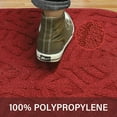 thumbnail image 3 of 17"x28" Indoor Doormat Front Door Mat, Low-Profile Machine Washable Kitchen Rug Absorbent Mud Half Round Entrance Mat for Entryway, Patio, Bedroom, 3 of 6