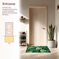 thumbnail image 3 of ODIKA 2'x3' Machine Washable Non-Slip Area Rug, Eclectic Greenery Theme High Traffic Rug, Green, 30887, 3 of 5