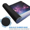 thumbnail image 6 of Planet Space Map&nbsp;mousepad Gamingwaterproof,rubber+multispandexwashable Gaming Mouse PadDesk Pad for Office Home Game 31.5x15.7inches, 6 of 7