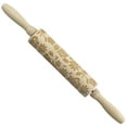 thumbnail image 2 of Leutsin Various Patterns Of Rolling Pin Wooden Carved Cartoon Dough Stick, 2 of 7