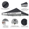 thumbnail image 2 of InstaHibit 9.6x9.6Ft Replacement Pop up Canopy Top UV50+ Top Cover Outdoor Home, 2 of 9