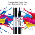 thumbnail image 4 of One Step Gel Nail Polish Pen No Base & Top Coat Needed Fast Dry Nail, 4 of 8