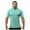 #Mint Green, variant on DPTALR George Men's Hoodie Short Sleeve Workout T Shirts,Casual Running Athletic Pullover Sweatshirt,Black,Big and Tall Men S