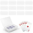 thumbnail image 3 of 12 Pcs Card Storage Box Clear Plastic Trading Card Storage Box Portable Playing Deck Card Organizer with Lid, 3 of 6