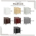 Dream On Me Marcus Changing Table And Dresser, Espresso