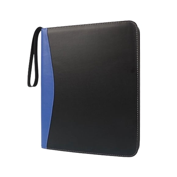 Milaget 9 Pockets Trading Picture Binder for Folder Card Collection Card Football Play C dark blue