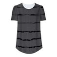 thumbnail image 6 of Oalirro Tops for Women Trendy Summer Crew Neck Boho Pleated T Shirt Dressy Casual Going Out Tunic Blouses, 6 of 7