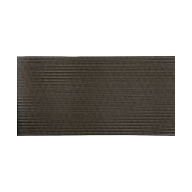 FASÄDE Easy Installation Rib Smoked Pewter Wall Panel (4' x 8' Panel)