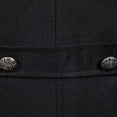 thumbnail image 4 of Mens Gothic Tailcoat Jacket Steampunk Victorian Coat Black XXL, 4 of 7