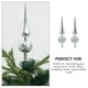 thumbnail image 3 of unbranded 2Ud De Árbol Plata Topper Plástico Esférico Para Y Oficinas, 3 of 8