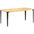thumbnail image 5 of vidaXL Dining Table 160x80x76 cm Solid Mango Wood, 5 of 5