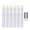 ZJSX2##White*6PC,7 Inch, variant on Christmas Tree‑Shaped Taper Candle,Stable‑Burn Christmas Tree Taper Sticks,Fall Taper Candles,Decorative Tree‑Design Tall Candlesticks Wax,Holiday Stick Candle Ornaments for Holiday Use