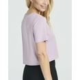 thumbnail image 4 of Real Essentials 5 Pack: Women's Dry-Fit Short Sleeve V-Neck Crop Top Boxy Athletic Tee, 4 of 6