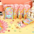 thumbnail image 2 of Serencatcher 50pcs Hippie Party Favors - Groovy Daisy Candy Goodie Treat Bags for 60s 70s Five is a Vibe Boho Birthday Decoration, 2 of 7
