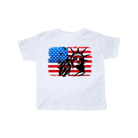 

Inktastic Liberty Flag Gift Toddler Boy or Toddler Girl T-Shirt