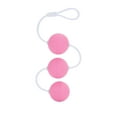 thumbnail image 2 of CalExotics First Time Velvet Soft Love Balls Triple Lover - Pink, 2 of 5