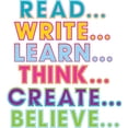 thumbnail image 2 of Teacher Created Resources Colorful Vibes Motivation Bulletin Board Set, 57 Pieces, 2 of 2