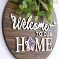 thumbnail image 4 of Letrero de bienvenida para puerta de entrada, decoración RoseCraft, intercambiable, 4 of 7