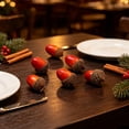 thumbnail image 5 of 24pcs Simulation Artificial Lifelike Small Acorn, Decoration Fake Acorns for Craft, Faux Acorns Ornament, Realistic Nutty & Natural Acorn Cap, Thanksgiving Halloween Vase Filler, Home Kitchen Decor, 5 of 6