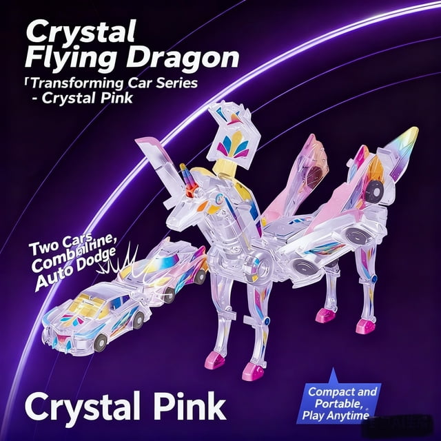Collision Transforming Dinosaur Car Toy Magnetic Dinosaur Transformer Car Transform into Dinosaurs Fun Transforming Cars