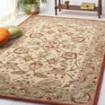 thumbnail image 2 of SAFAVIEH Antiquity Jaki Oriental Wool Area Rug, Rust/Ivory, 3' x 5', 2 of 11