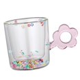 thumbnail image 4 of Taza de Vidrio de Doble Pared Macarena Taza Transparente con Asa Hecha a Mano para Té Bebida Caliente, 4 of 8