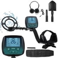 thumbnail image 1 of Metal Detectors for Adults Waterproof Professional Higher Accuracy Gold Detector with LCD Display 4 Mode All Metal Disc Notch Pinpoint Underground Treasure Finder Handheld Treasure Hunt Gol, 1 of 7